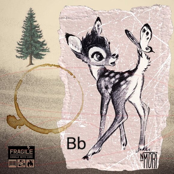 New! Disney Bambi Poster